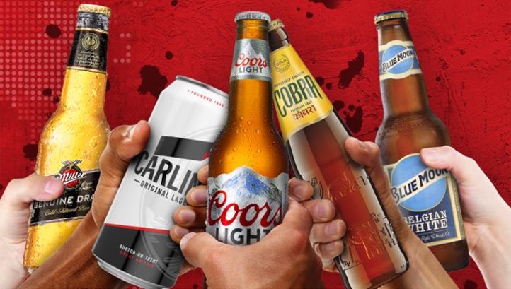 Molson Coors is the world's third-largest brewer and owns brands such as Carling, Cobra and Blue Moon. Image: Molson Coors
